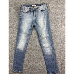 Banana Republic Women’s Skinny Jeans in Faded Blue Wash